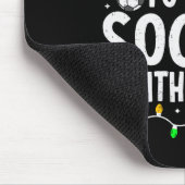 Am Wahrscheinlichsten Mit Santa Matching Chr Fußba Mousepad (Ecke)