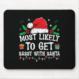 Am wahrscheinlichsten mit Weihnachten Familie Chri Mousepad