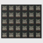Am wahrscheinlichsten mit Weihnachts-Funny hoch zu Geschenkpapier (Flach)