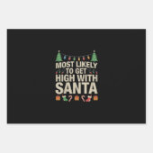 Am wahrscheinlichsten mit Weihnachts-Funny hoch zu Geschenkpapier Set (Vorderseite)