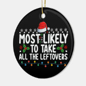 Am wahrscheinlichsten nehmen alle Leftovers Weihna Keramik Ornament (Links)