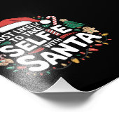 Am wahrscheinlichsten nehmen Sie Selfie mit Weihna Fotodruck (Ecke)