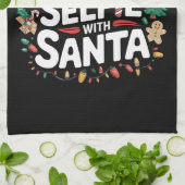 Am wahrscheinlichsten nehmen Sie Selfie mit Weihna Geschirrtuch (Gefaltet)