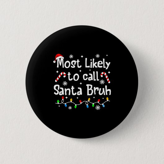 Am wahrscheinlichsten nennt man Santa Bruh C-hrist Button (Vorderseite)