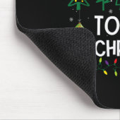 Am wahrscheinlichsten Nickerchen an Weihnachten We Mousepad (Ecke)