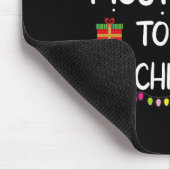 Am wahrscheinlichsten Nickerchen auf Weihnachts Fa Mousepad (Ecke)