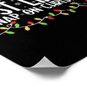 Am wahrscheinlichsten Nickerchen einer Weihnachtsf Poster (Ecke)
