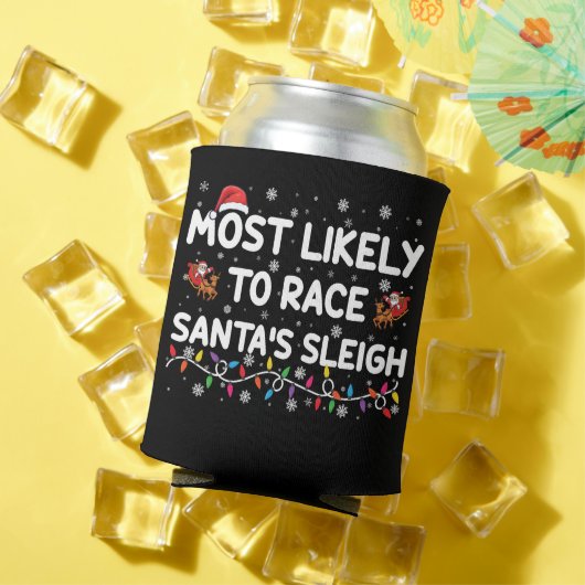 Am wahrscheinlichsten Rennen Santas Sleigh Familie Dosenkühler (In Situ Sommer)