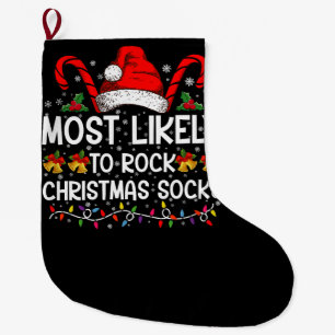 Am wahrscheinlichsten Rock Christmas Socken Lustig