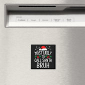 Am Wahrscheinlichsten Santa Bruh Lustig Passendes Magnet (In Situ (Geschirrspüler))