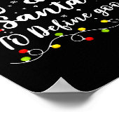 Am Wahrscheinlichsten Santa Fragen, um eine Gute F Poster (Ecke)