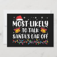 Am wahrscheinlichsten, Santas Ohr von Familie Xmas