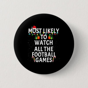 Am wahrscheinlichsten schauen Fußball Weihnachten  Button