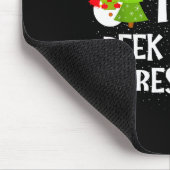 Am Wahrscheinlichsten Schaut Bei Der Schneemann-Fa Mousepad (Ecke)