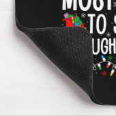 Am wahrscheinlichsten schlafen durch Weihnachten M Mousepad (Ecke)