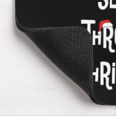 Am wahrscheinlichsten schlafen durch Weihnachten M Mousepad (Ecke)