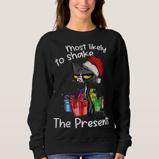 Am wahrscheinlichsten schütteln die Geschenke Funn Sweatshirt (Vorderseite)