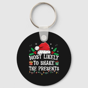 Am wahrscheinlichsten schüttelt die Geschenke Fami Schlüsselanhänger