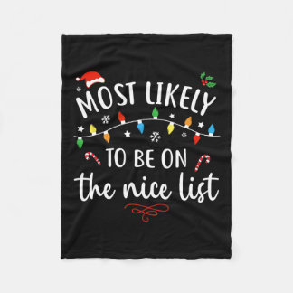 Am wahrscheinlichsten sehen Sie alle Weihnachten F Fleecedecke