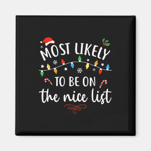 Am wahrscheinlichsten sehen Sie alle Weihnachten F Magnet