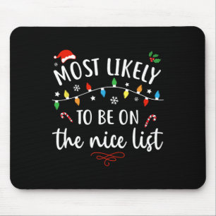 Am wahrscheinlichsten sehen Sie alle Weihnachten F Mousepad