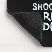 Am wahrscheinlichsten Shoot Rentier Weihnachtslied Mousepad (Ecke)