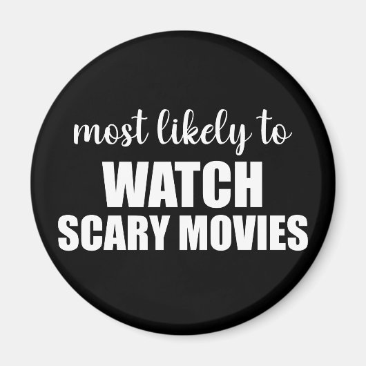 Am wahrscheinlichsten sieht man Scarmofilme Funny  Magnet (Vorne)