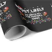 Am wahrscheinlichsten sind alle Fußballspiele. Geschenkpapier (Rolleneckpunkt)