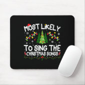 Am wahrscheinlichsten Singen die Weihnachtslieder Mousepad (Mit Mouse)