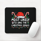 Am wahrscheinlichsten Singen die Weihnachtslieder Mousepad (Mit Mouse)