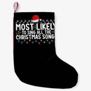 Am wahrscheinlichsten singt sie alle Weihnachtslie Kleiner Weihnachtsstrumpf