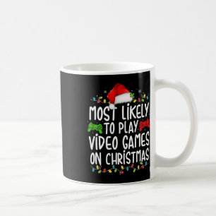 Am wahrscheinlichsten spielen Videospiele auf Weih Kaffeetasse