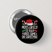 Am wahrscheinlichsten spielen Videospielfamilie Ma Button (Vorne & Hinten)