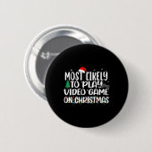 Am wahrscheinlichsten spielen Videospielfamilie Ma Button (Vorne & Hinten)