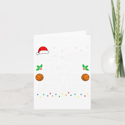 Am wahrscheinlichsten spielt Basketball mit der Sa Karte (Vorderseite)