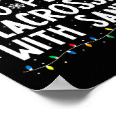 Am wahrscheinlichsten spielt Lacrosse mit Chr. der Poster (Ecke)