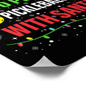 Am wahrscheinlichsten spielt man Pickleball mit Sa Poster (Ecke)