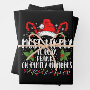 Am wahrscheinlichsten spielt man Streiche mit Fami Geschenkpapier Set