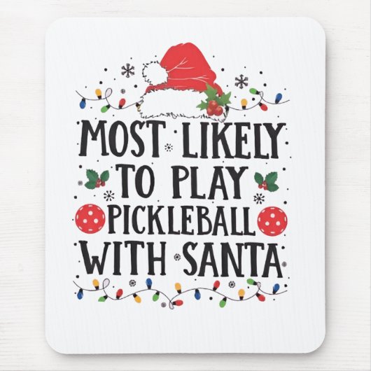 Am wahrscheinlichsten spielt Pickleball mit dem Sa Mousepad (Vorne)