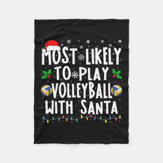 Am wahrscheinlichsten spielt Volleyball mit der Sa Fleecedecke