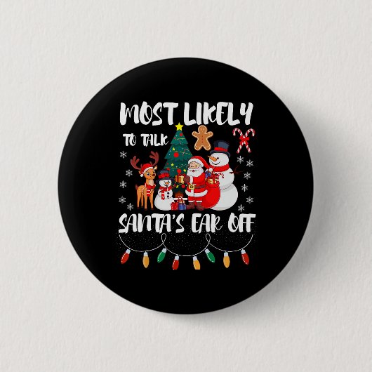 Am wahrscheinlichsten spricht Weihnachten von der  Button (Vorderseite)