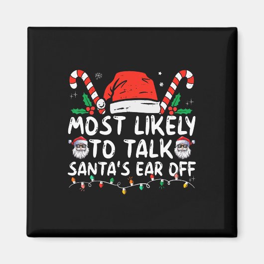 Am wahrscheinlichsten spricht Weihnachten von der Magnet (Vorne)