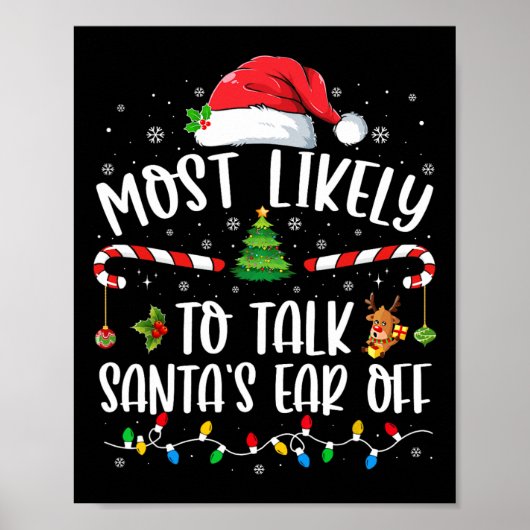 Am wahrscheinlichsten spricht Weihnachten von der  Poster (Vorne)
