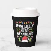 Am wahrscheinlichsten starten alle Shenanigans lus Pappbecher (Vorderseite)