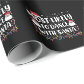 Am wahrscheinlichsten tanzt mit Weihnachten der We Geschenkpapier (Rolleneckpunkt)