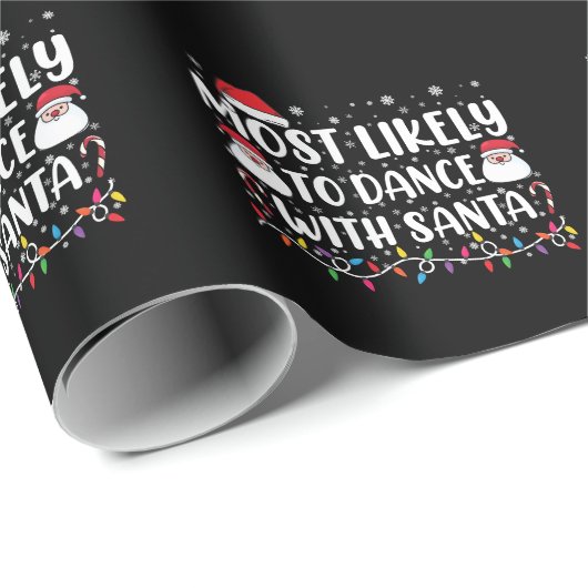 Am wahrscheinlichsten tanzt mit Weihnachten der We Geschenkpapier (Rolleneckpunkt)