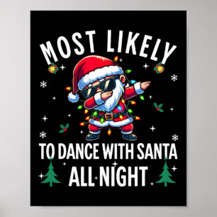 Am wahrscheinlichsten tanzt mit Weihnachten Poster
