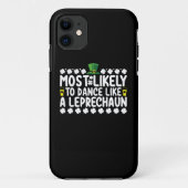 Am wahrscheinlichsten tanzt wie ein Leprechaun St Case-Mate iPhone Hülle (Rückseite)