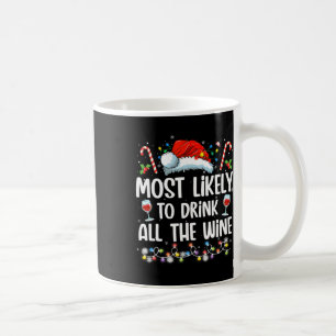 Am wahrscheinlichsten trinken alle Wein Familie Ma Kaffeetasse