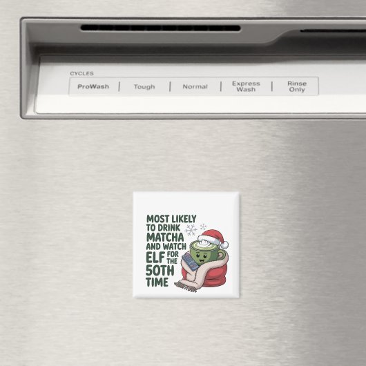 Am wahrscheinlichsten trinken Matcha und beobachte Magnet (In Situ (Geschirrspüler))